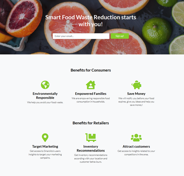 Smartsito website screenshot